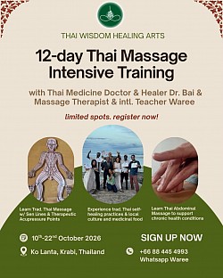 Thai Massage Training & Retreat